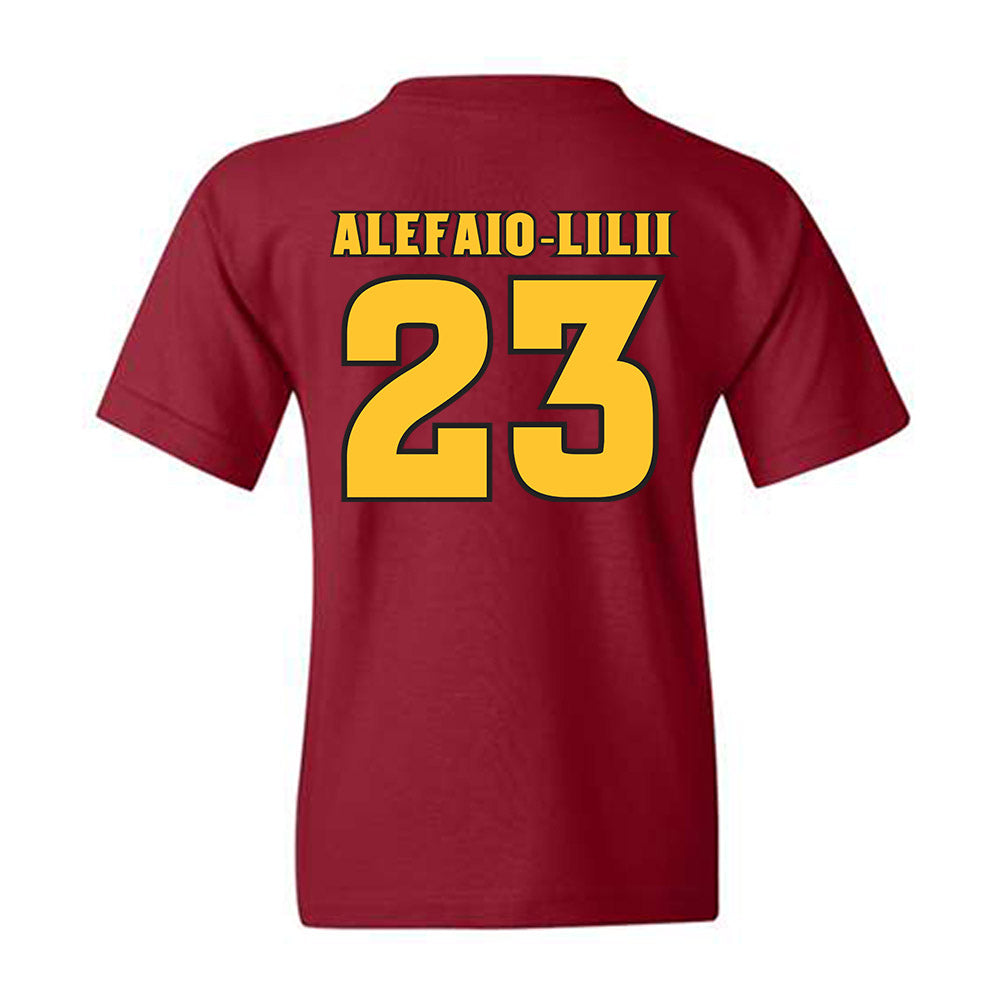 Arizona State - NCAA Football : Benjamin Alefaio-Lilii - Replica Shersey Youth T-Shirt-1