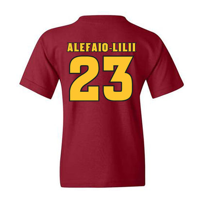 Arizona State - NCAA Football : Benjamin Alefaio-Lilii - Replica Shersey Youth T-Shirt-1