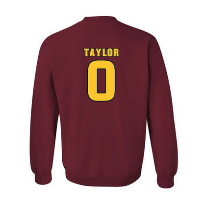 Arizona State - NCAA Beach Volleyball : Zoe Taylor - Replica Shersey Crewneck Sweatshirt-1