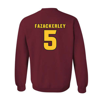 Arizona State - NCAA Women's Soccer : Lucy Fazackerley - Replica Shersey Crewneck Sweatshirt-1
