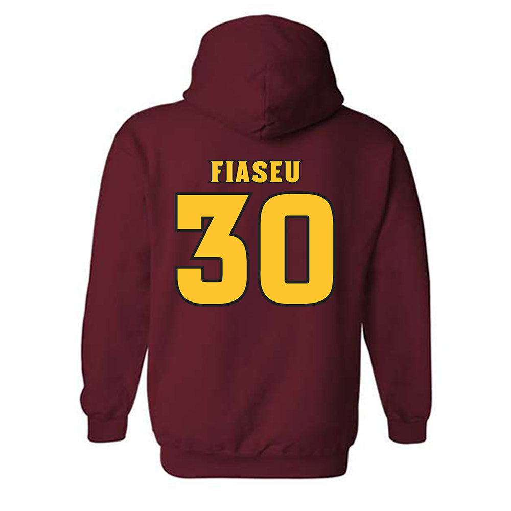 Arizona State - NCAA Football : Zyrus Fiaseu - Replica Shersey Hooded Sweatshirt