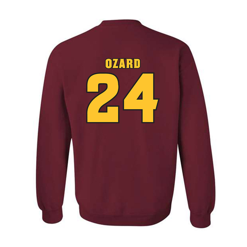 Arizona State - NCAA Women's Soccer : Katherine Ozard - Replica Shersey Crewneck Sweatshirt-1