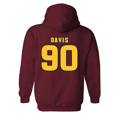 Arizona State - NCAA Football : Cade Davis - Replica Shersey Hooded Sweatshirt-1