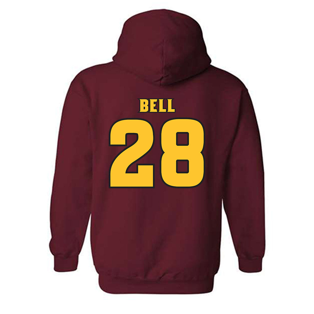 Arizona State - NCAA Women's Soccer : Norah Bell - Replica Shersey Hooded Sweatshirt-1