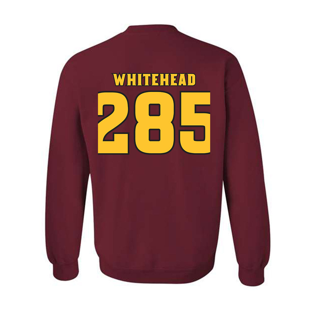 Arizona State - NCAA Wrestling : Melvin Whitehead - Replica Shersey Crewneck Sweatshirt-1