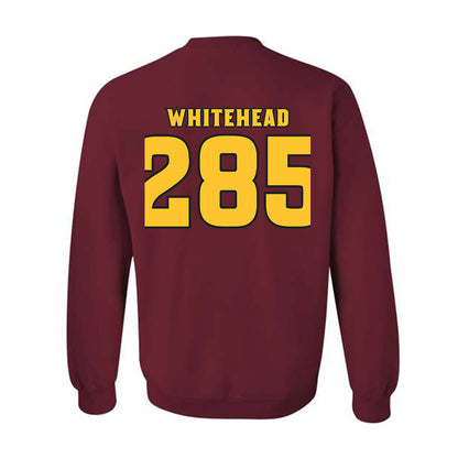 Arizona State - NCAA Wrestling : Melvin Whitehead - Replica Shersey Crewneck Sweatshirt-1