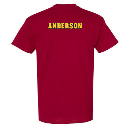 Arizona State - NCAA Men's Track & Field : Josiah Anderson - Replica Shersey T-Shirt-1