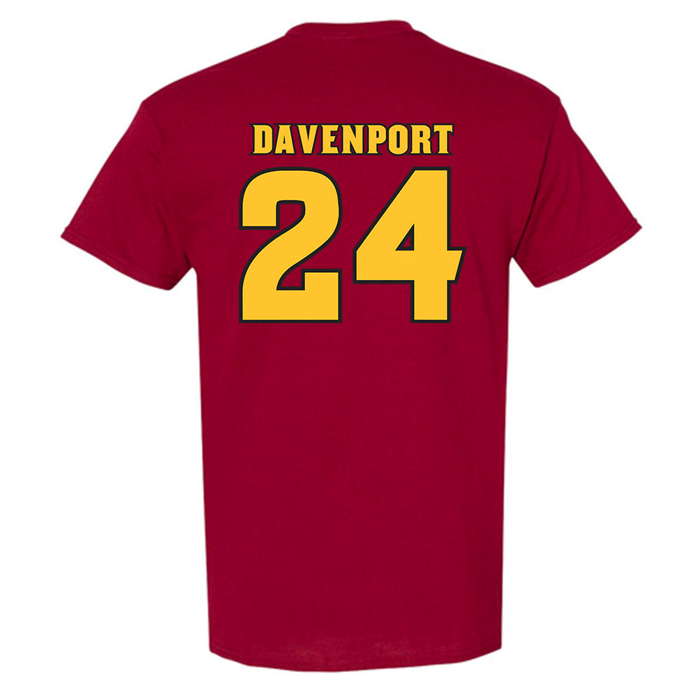 Arizona State - NCAA Women's Basketball : Deborah Davenport - Replica Shersey T-Shirt-1