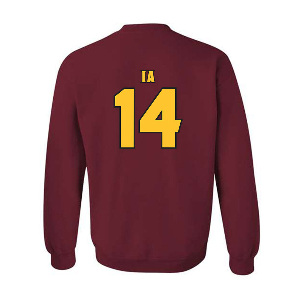 Arizona State - NCAA Football : Aaron Ia - Replica Shersey Crewneck Sweatshirt-1