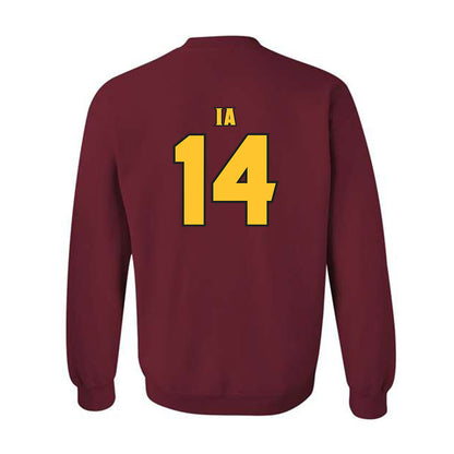 Arizona State - NCAA Football : Aaron Ia - Replica Shersey Crewneck Sweatshirt-1