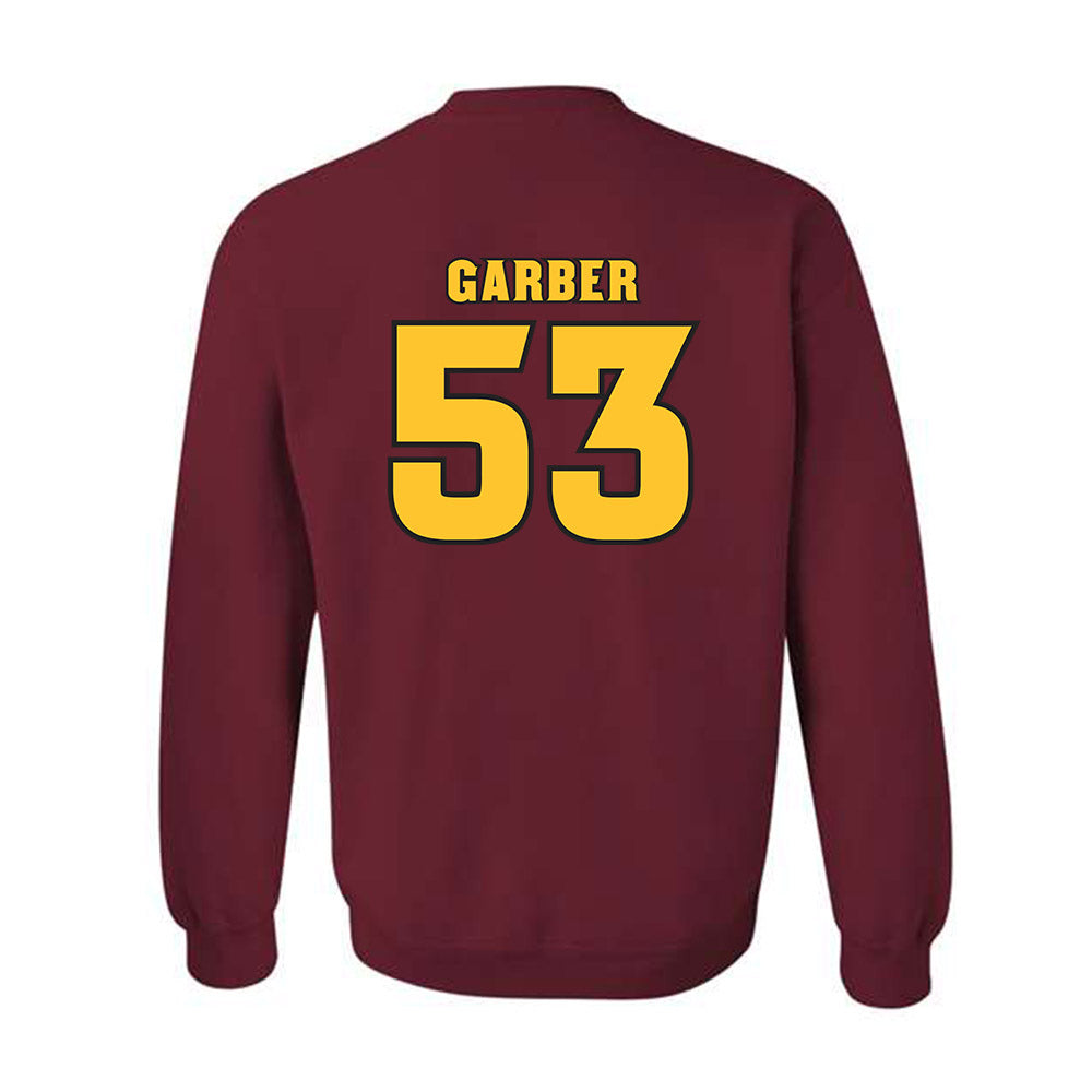 Arizona State - NCAA Baseball : Jonny Garber - Replica Shersey Crewneck Sweatshirt-1