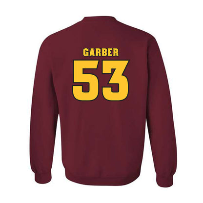 Arizona State - NCAA Baseball : Jonny Garber - Replica Shersey Crewneck Sweatshirt-1