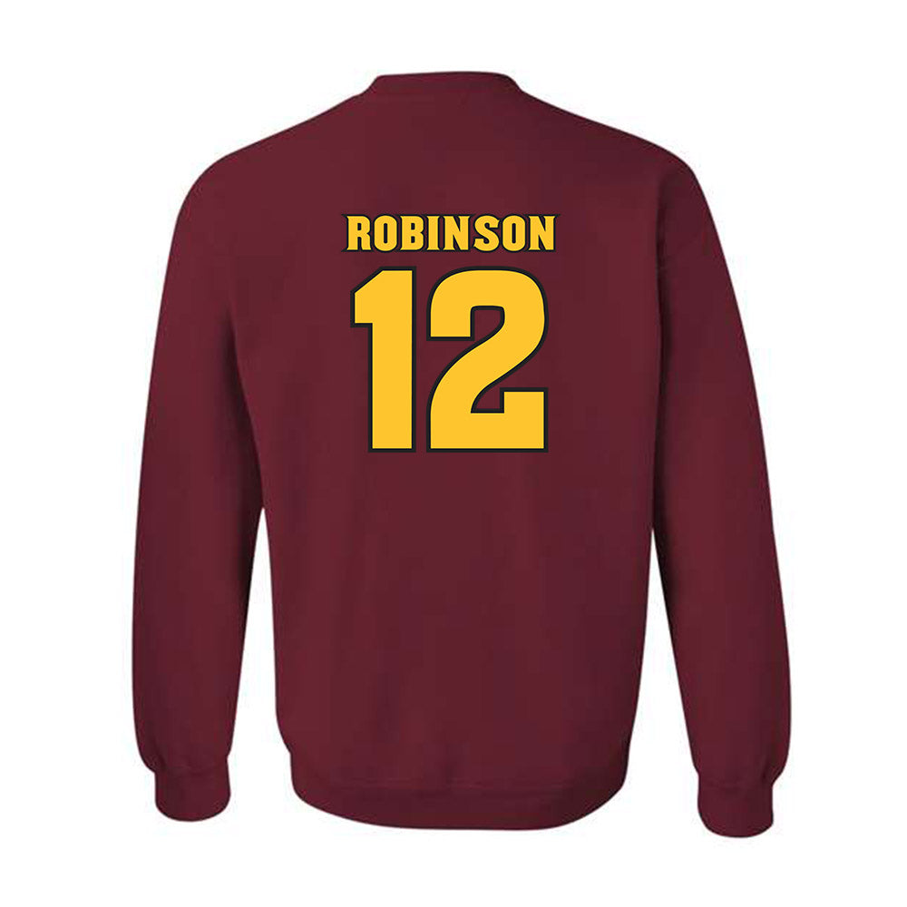 Arizona State - NCAA Football : Javan Robinson - Replica Shersey Crewneck Sweatshirt-1