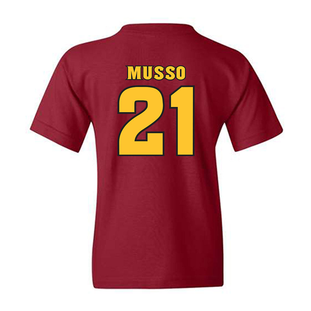Arizona State - NCAA Baseball : Austin Musso - Replica Shersey Youth T-Shirt-1