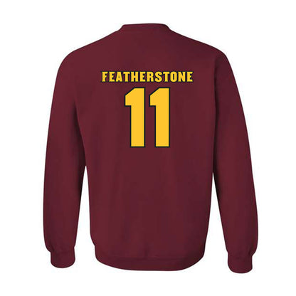 Arizona State - NCAA Women's Water Polo : Katherine Featherstone - Replica Shersey Crewneck Sweatshirt-1