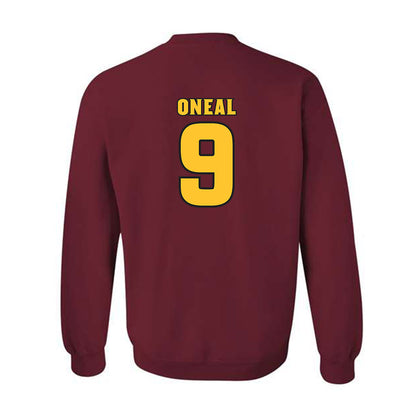 Arizona State - NCAA Football : Elijah ONeal - Replica Shersey Crewneck Sweatshirt-1