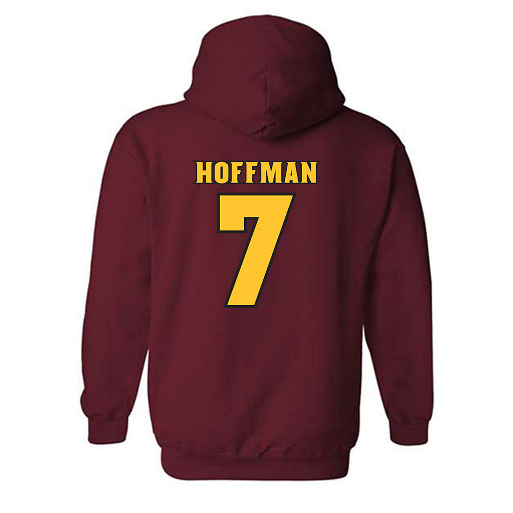 Arizona State - NCAA Beach Volleyball : Kastyn Hoffman - Replica Shersey Hooded Sweatshirt