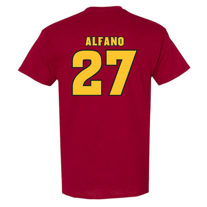 Arizona State - NCAA Men's Ice Hockey : Sam Alfano - Replica Shersey T-Shirt-1