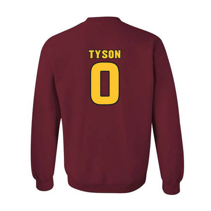 Arizona State - NCAA Football : Jordyn Tyson - Replica Shersey Crewneck Sweatshirt-1