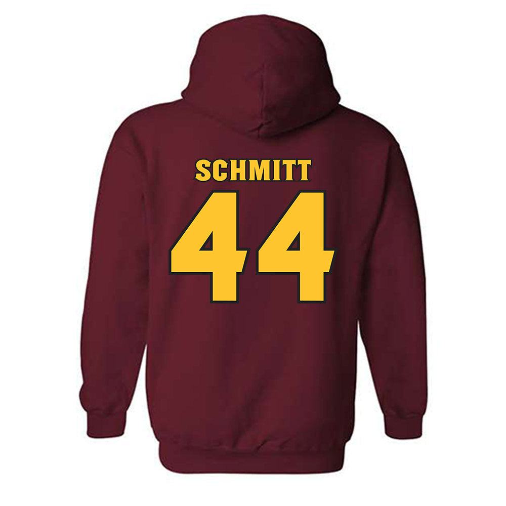 Arizona State - NCAA Football : Sinjin Schmitt - Replica Shersey Hooded Sweatshirt