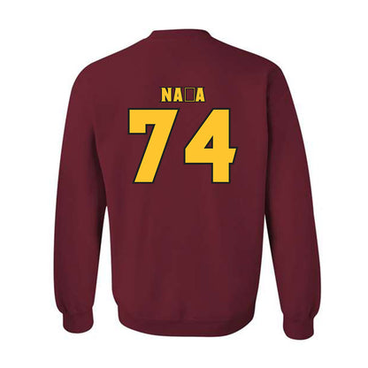 Arizona State - NCAA Football : Sean Na'a - Replica Shersey Crewneck Sweatshirt-1