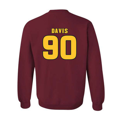 Arizona State - NCAA Football : Cade Davis - Replica Shersey Crewneck Sweatshirt-1
