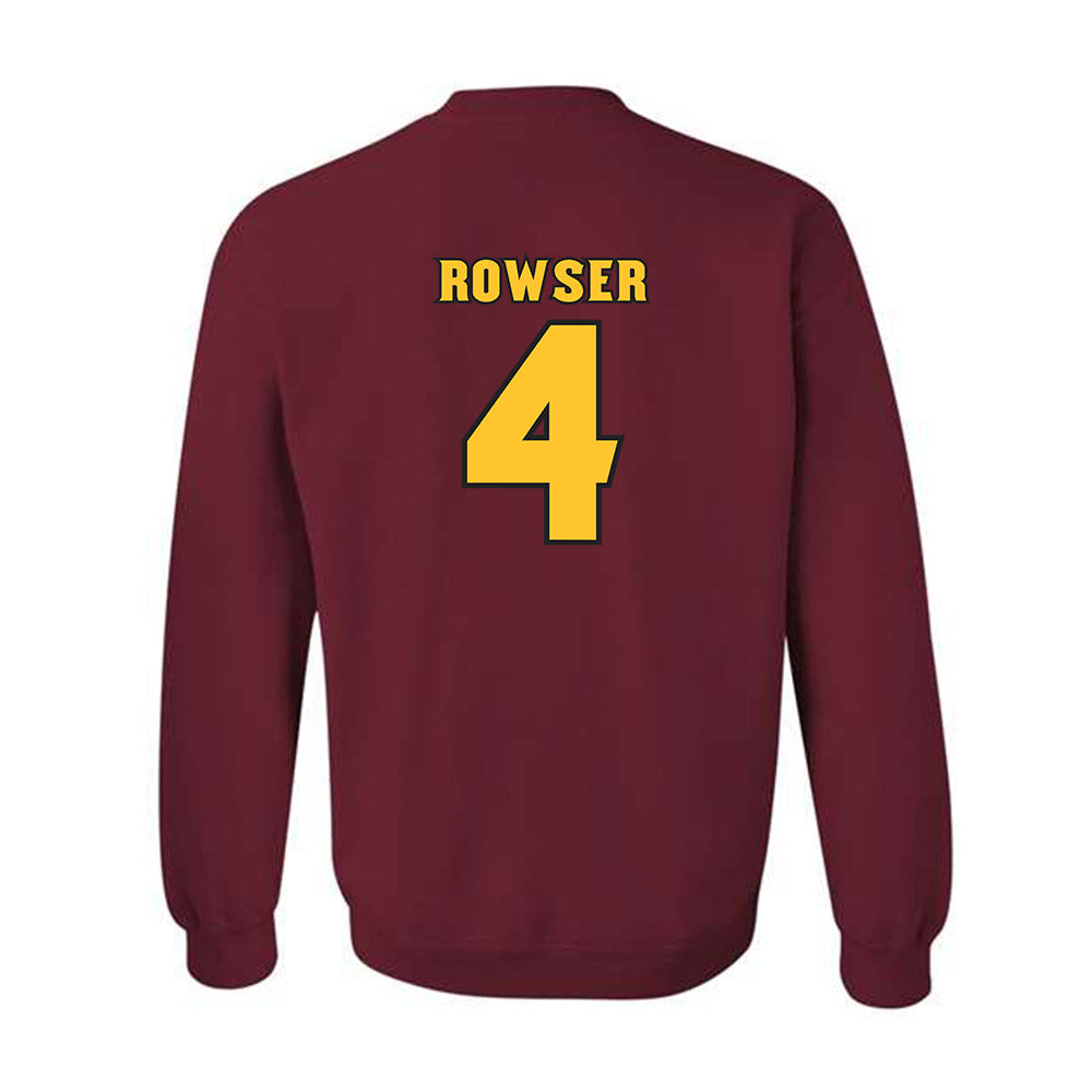 Arizona State - NCAA Football : Myles Rowser - Replica Shersey Crewneck Sweatshirt-1