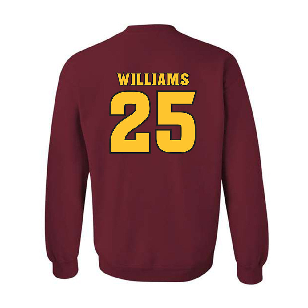 Arizona State - NCAA Men's Basketball : Jordan Williams - Replica Shersey Crewneck Sweatshirt