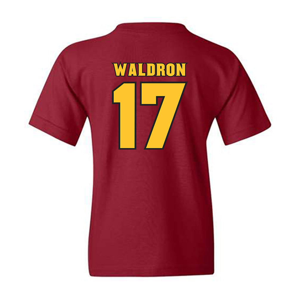 Arizona State - NCAA Men's Ice Hockey : John Waldron - Replica Shersey Youth T-Shirt-1