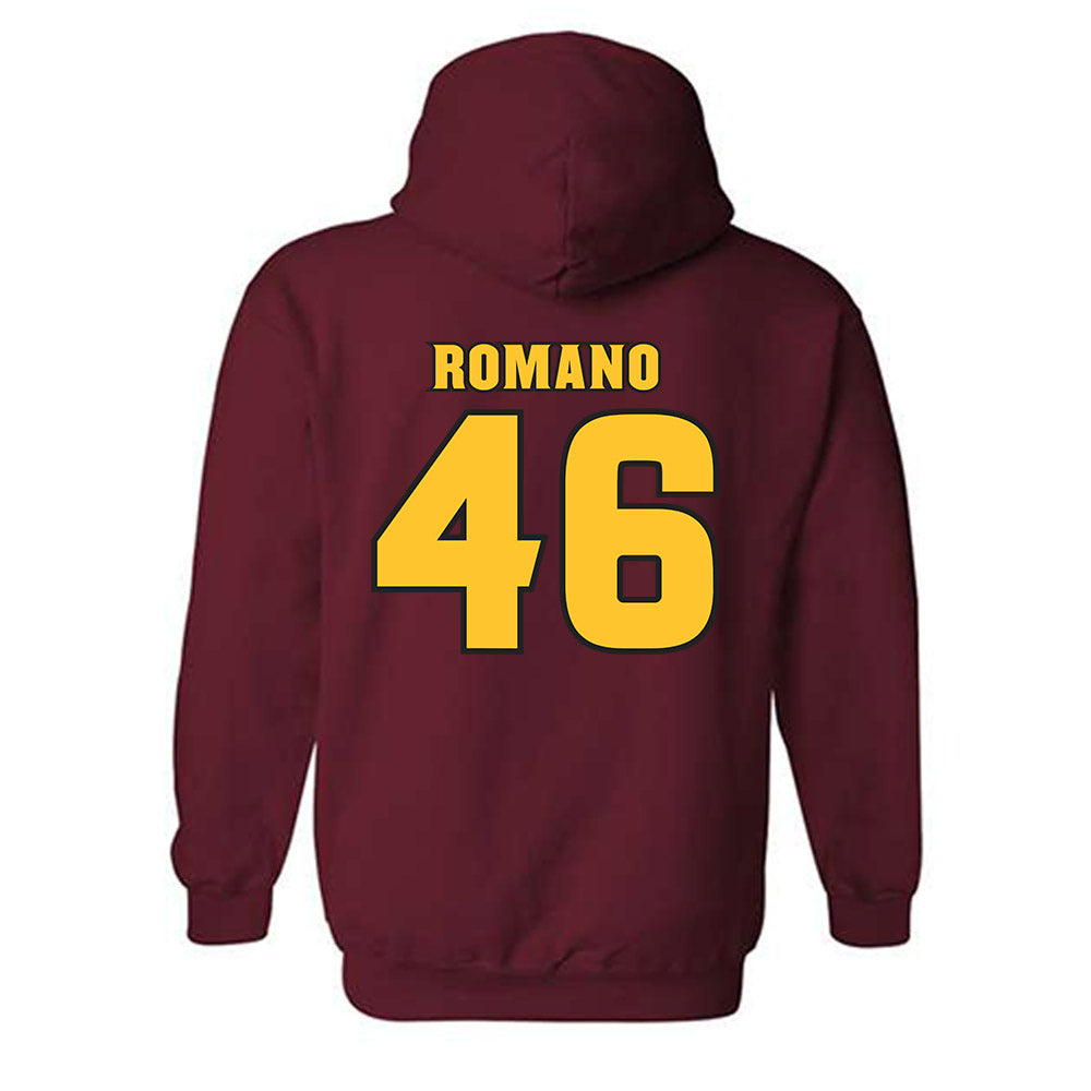 Arizona State - NCAA Football : Tommy Romano - Replica Shersey Hooded Sweatshirt-1