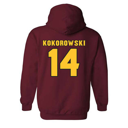 Arizona State - NCAA Women's Water Polo : Alison Kokorowski - Replica Shersey Hooded Sweatshirt