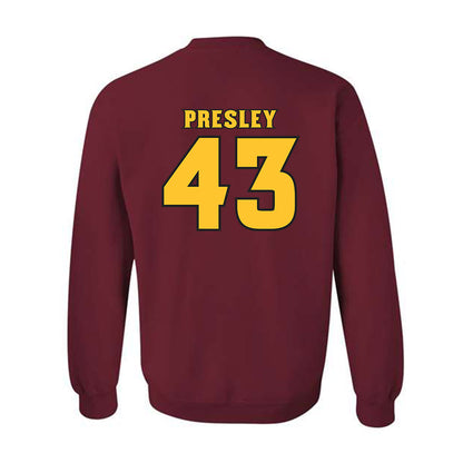 Arizona State - NCAA Women's Volleyball : Kiylah Presley - Replica Shersey Crewneck Sweatshirt-1