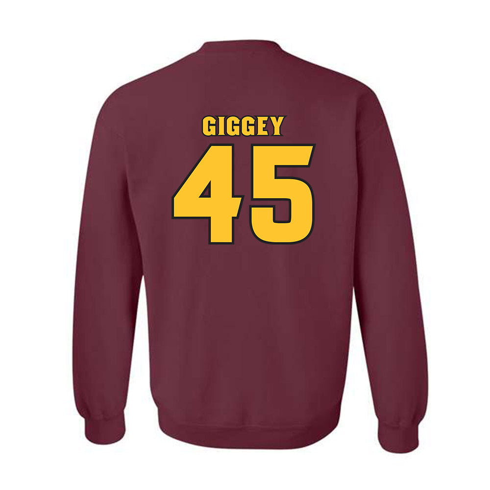 Arizona State - NCAA Football : James Giggey - Replica Shersey Crewneck Sweatshirt