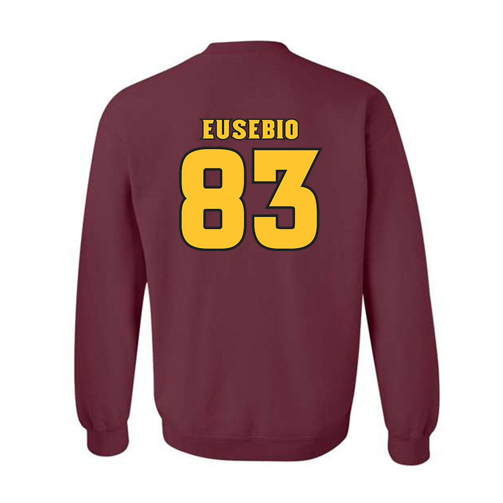 Arizona State - NCAA Football : Derek Eusebio - Crewneck Sweatshirt Replica Shersey