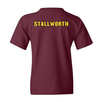 Arizona State - NCAA Men's Swimming & Diving : Lane Stallworth - Youth T-Shirt Replica Shersey