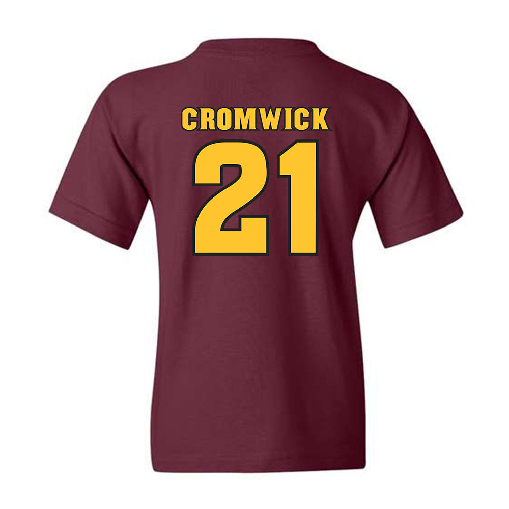 Arizona State - NCAA Baseball : Josiah Cromwick - Youth T-Shirt Replica Shersey
