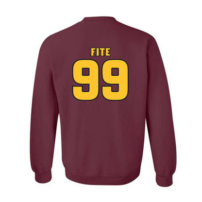 Arizona State - NCAA Football : CJ Fite - Crewneck Sweatshirt Replica Shersey