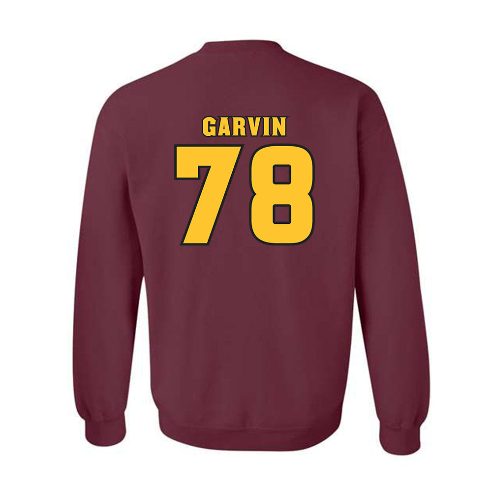 Arizona State - NCAA Football : Colby Garvin - Crewneck Sweatshirt Replica Shersey