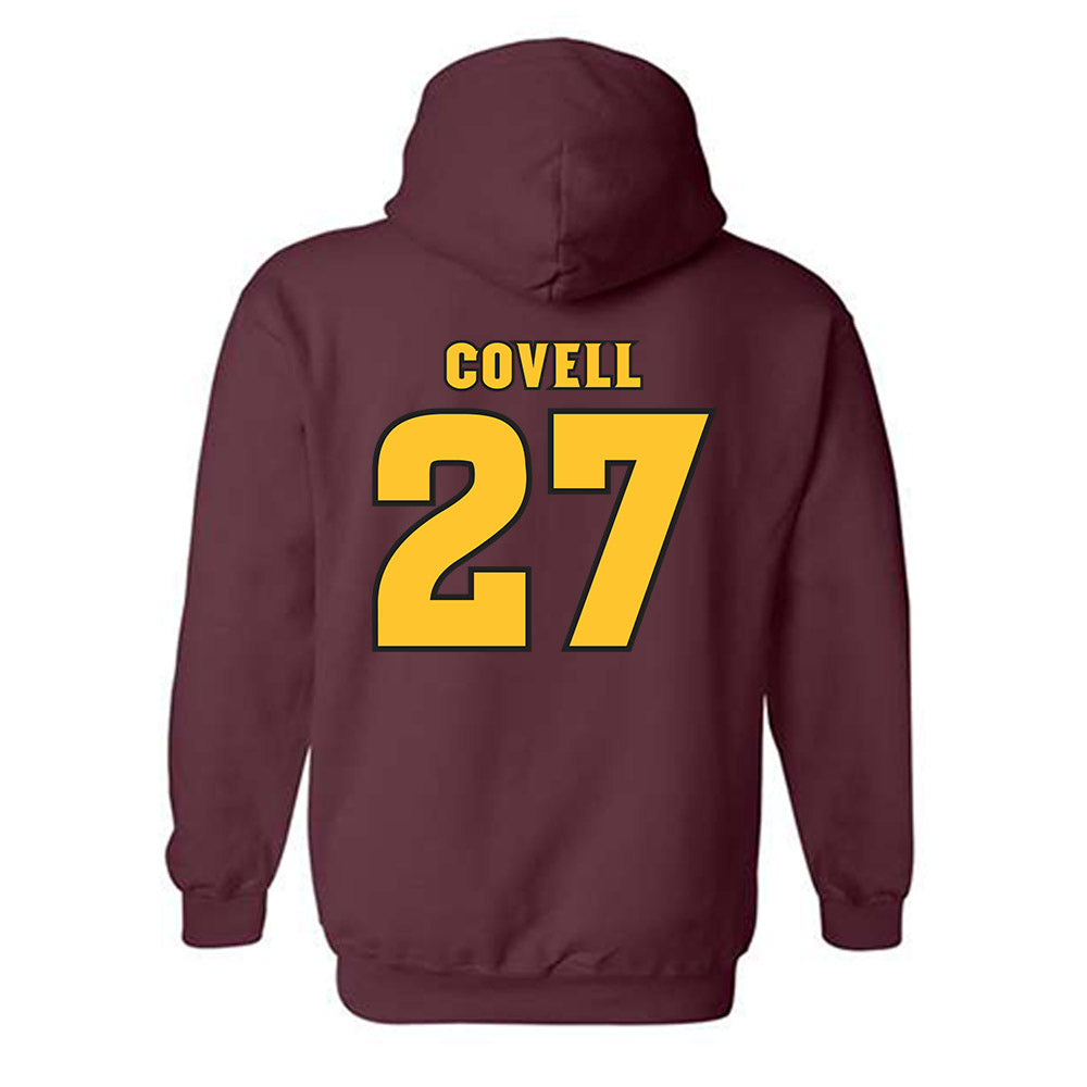 Arizona State - NCAA Women's Volleyball : Brynn Covell - Hooded Sweatshirt Replica Shersey