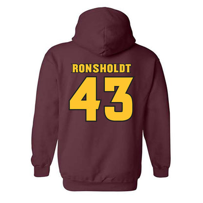 Arizona State - NCAA Women's Lacrosse : Vanessa Ronsholdt - Hooded Sweatshirt Replica Shersey