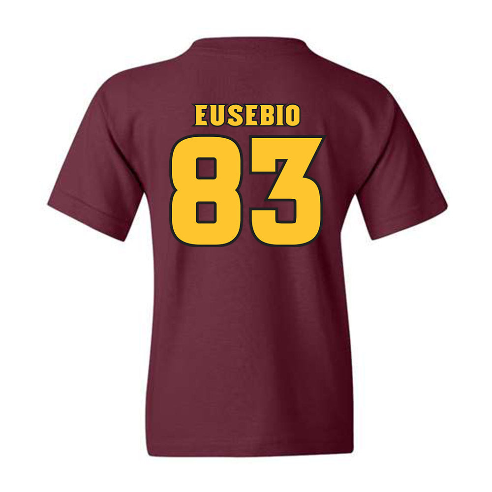 Arizona State - NCAA Football : Derek Eusebio - Youth T-Shirt Replica Shersey