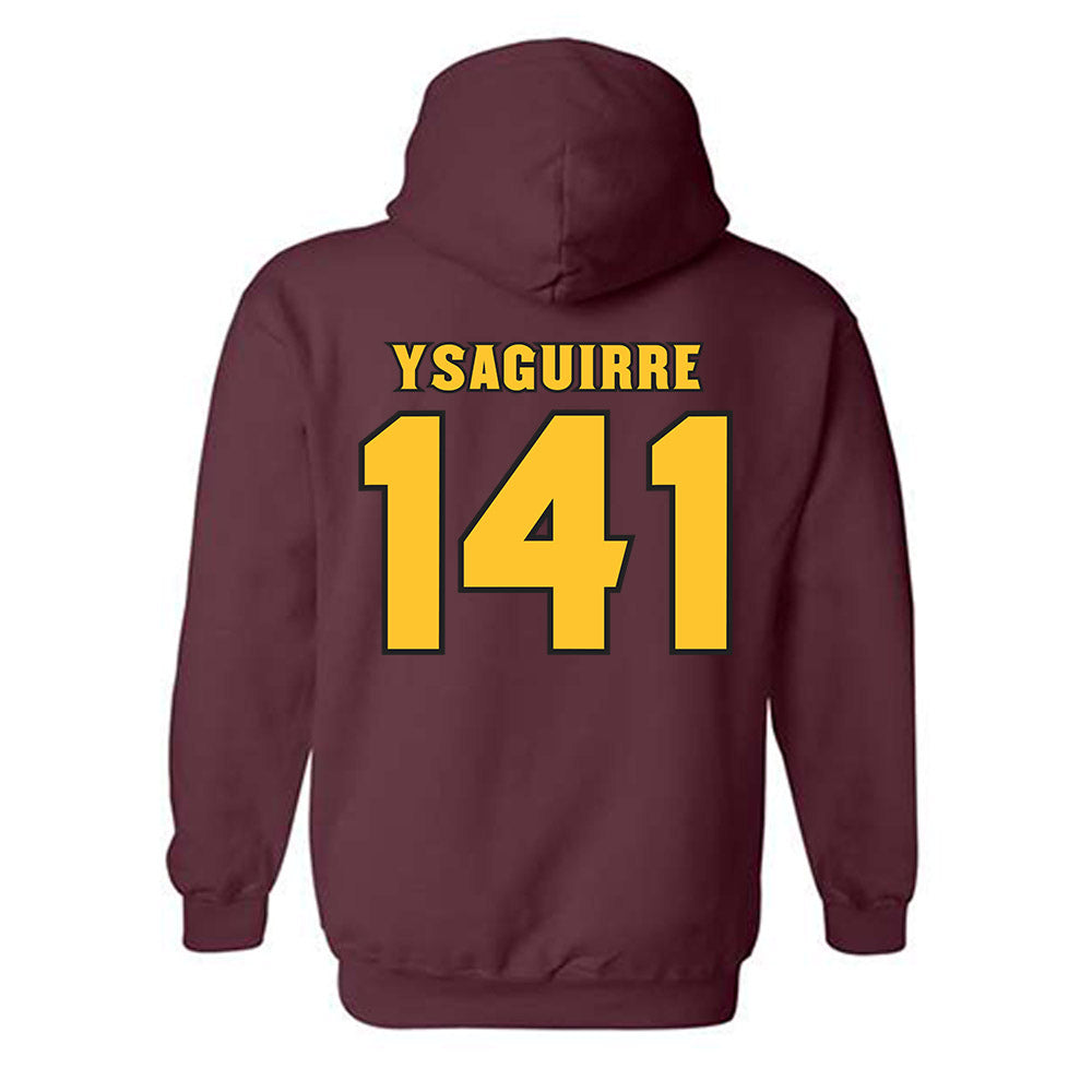 Arizona State - NCAA Wrestling : Emilio Ysaguirre - Replica Shersey Hooded Sweatshirt