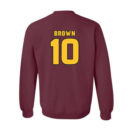 Arizona State - NCAA Softball : Makenzie Brown - Crewneck Sweatshirt Replica Shersey