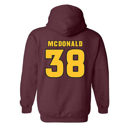Arizona State - NCAA Football : Kyan McDonald - Replica Shersey Hooded Sweatshirt