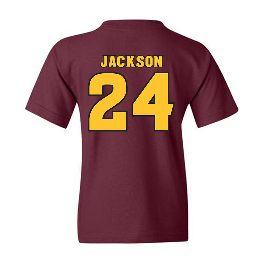 Arizona State - NCAA Baseball : Isaiah Jackson - Youth T-Shirt Replica Shersey