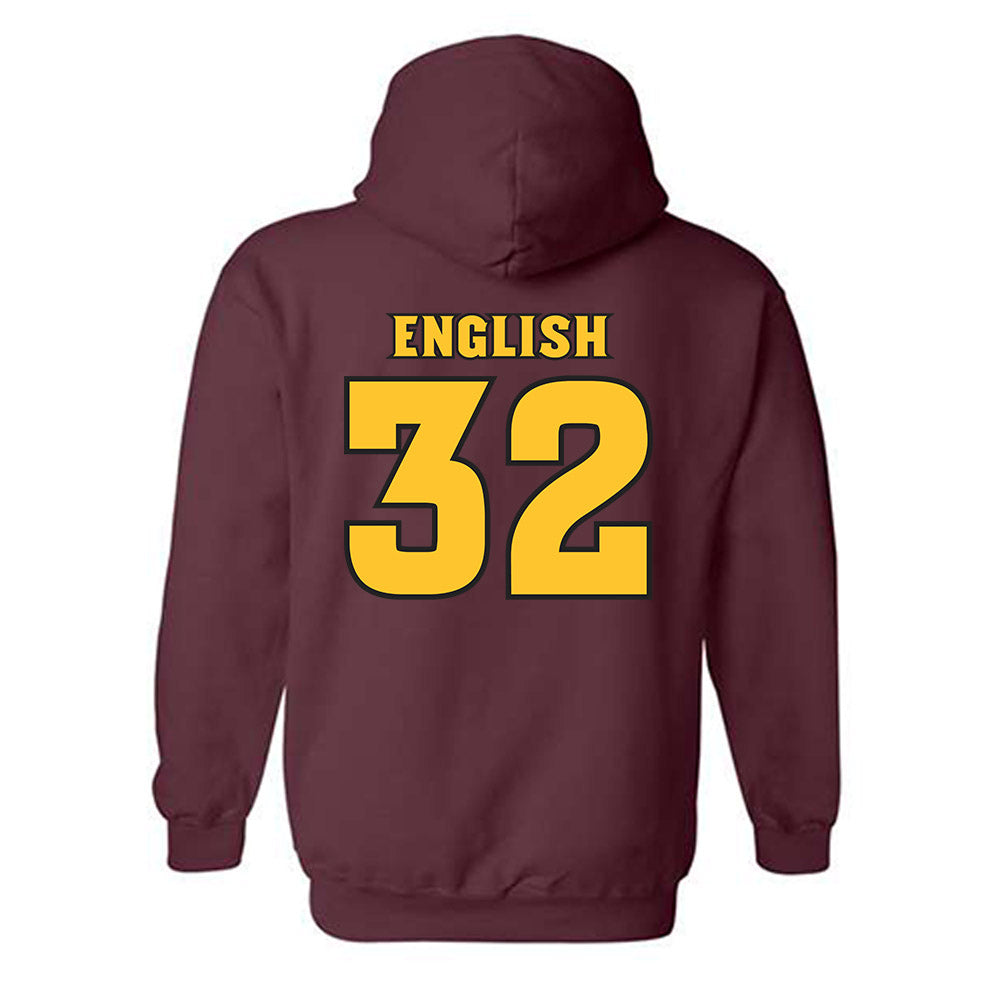 Arizona State - NCAA Football : Deric English - Replica Shersey Hooded Sweatshirt