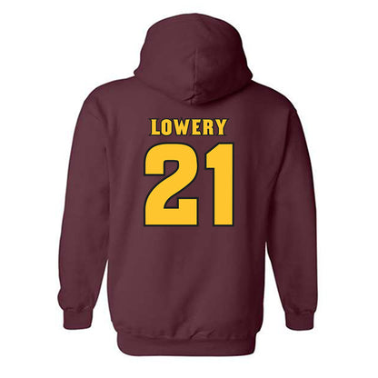 Arizona State - NCAA Women's Lacrosse : Teagan Lowery - Replica Shersey Hooded Sweatshirt