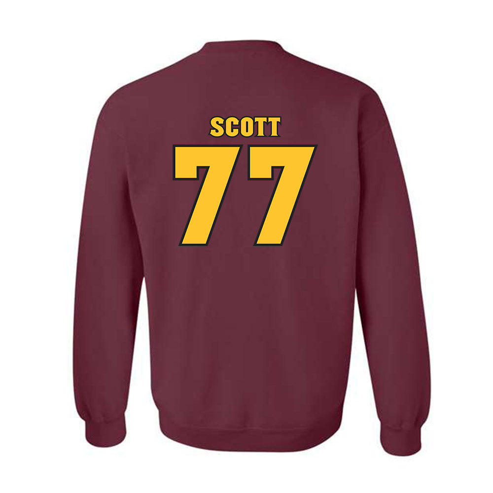 Arizona State - NCAA Football : Kyle Scott - Crewneck Sweatshirt Replica Shersey