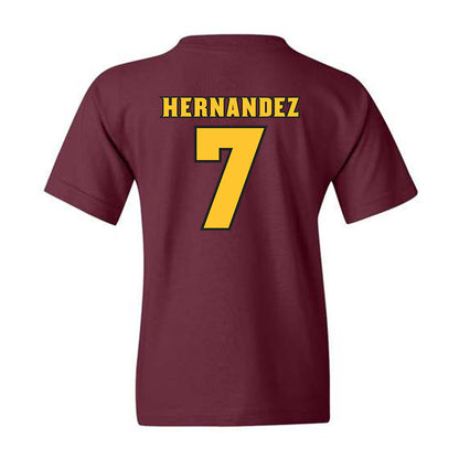 Arizona State - NCAA Baseball : Jonathon Hernandez - Replica Shersey Youth T-Shirt