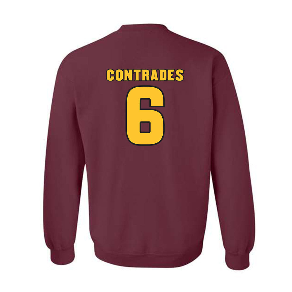 Arizona State - NCAA Baseball : Nu'u Contrades - Crewneck Sweatshirt Replica Shersey